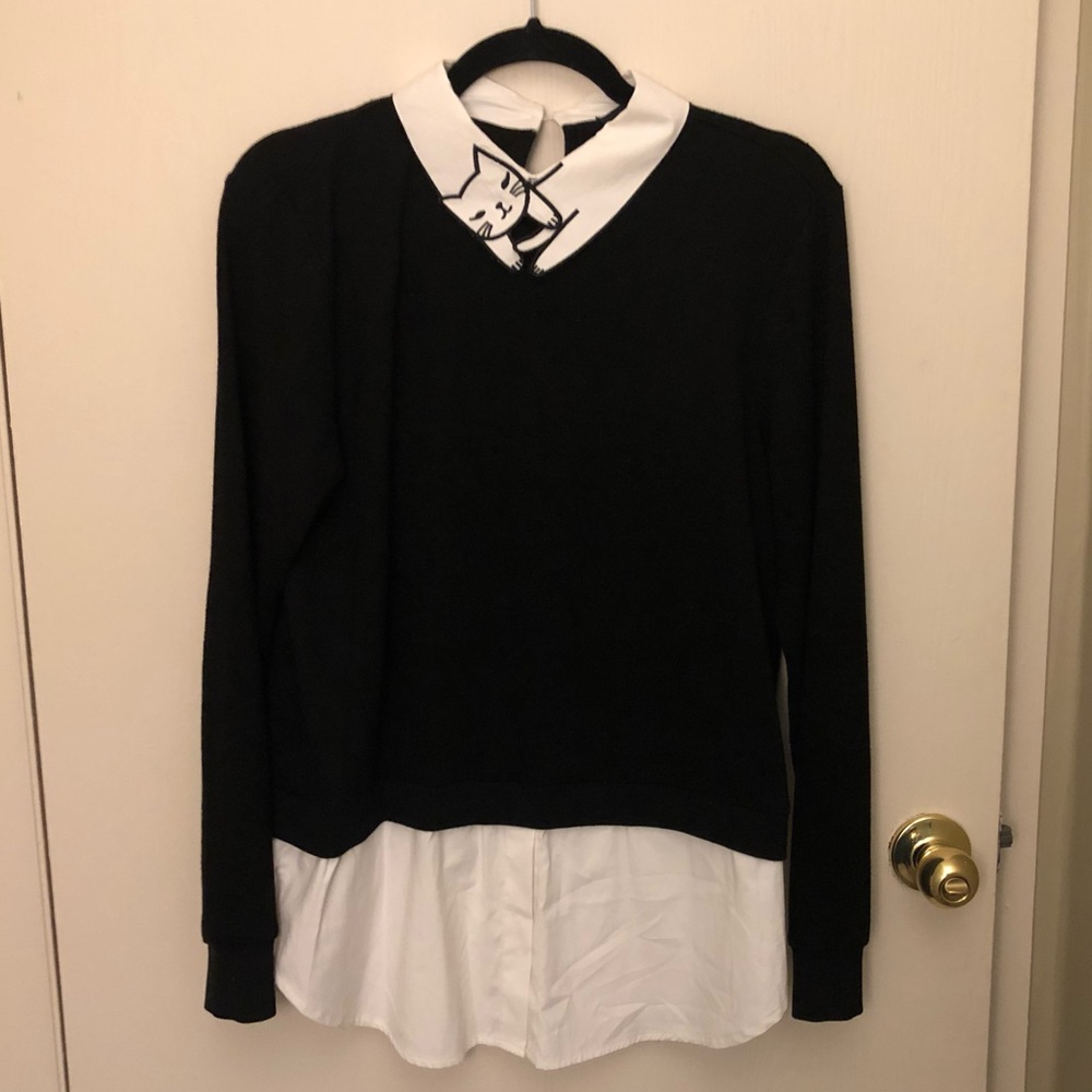 Adorable Collared Sweater